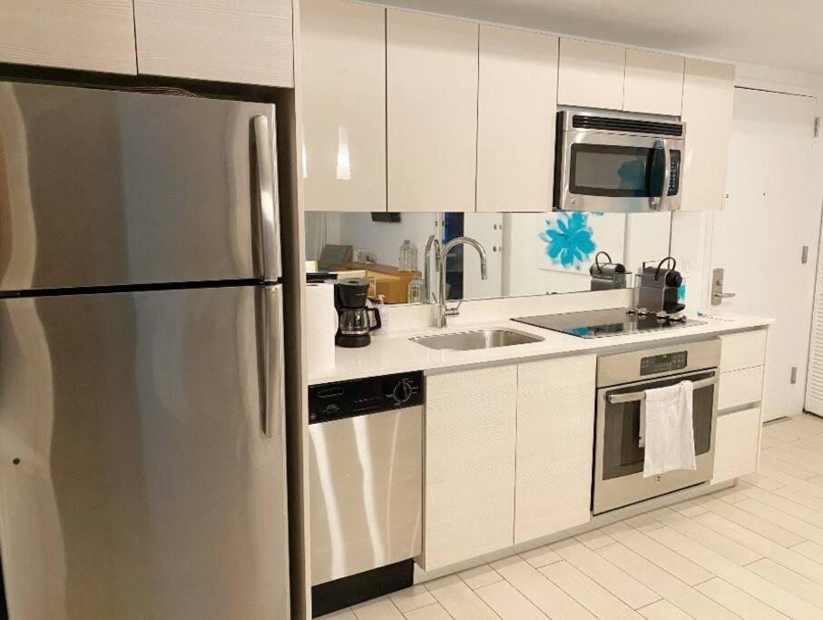 Miami Beach 1B/1B Incredible View Apartment With Kitchen Hallandale Beach Bagian luar foto